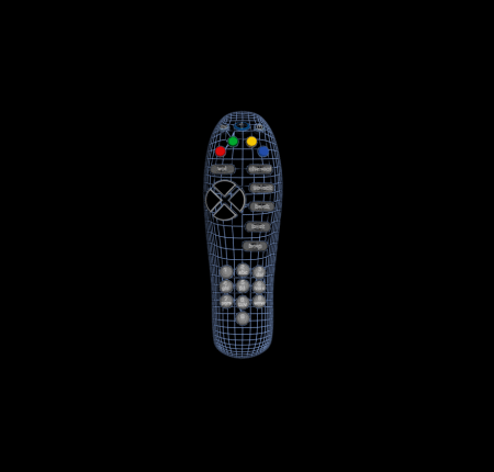 BBCi Remote Control 3D Model