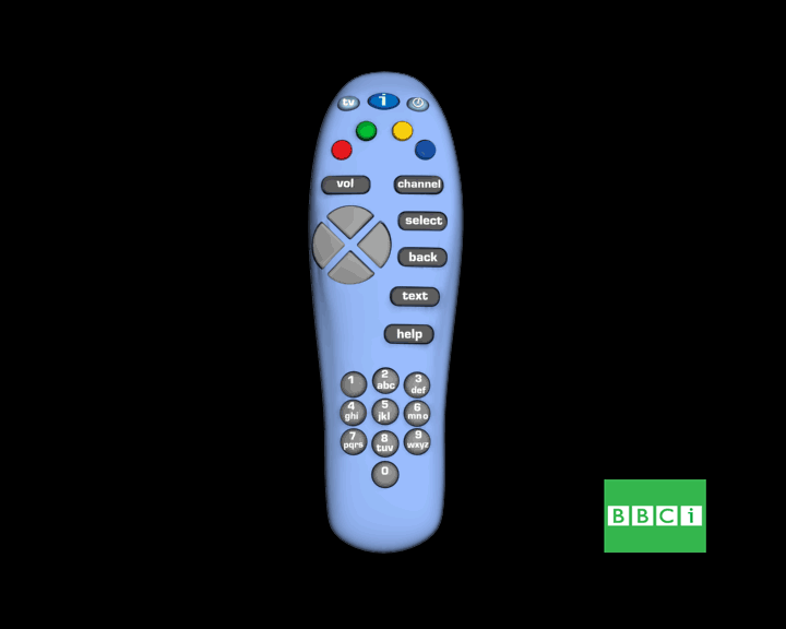 BBCi Remote Control Animation