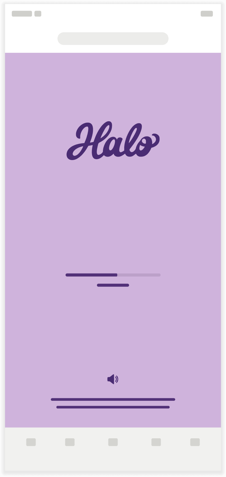 Halo Elevate wireframe – Loader