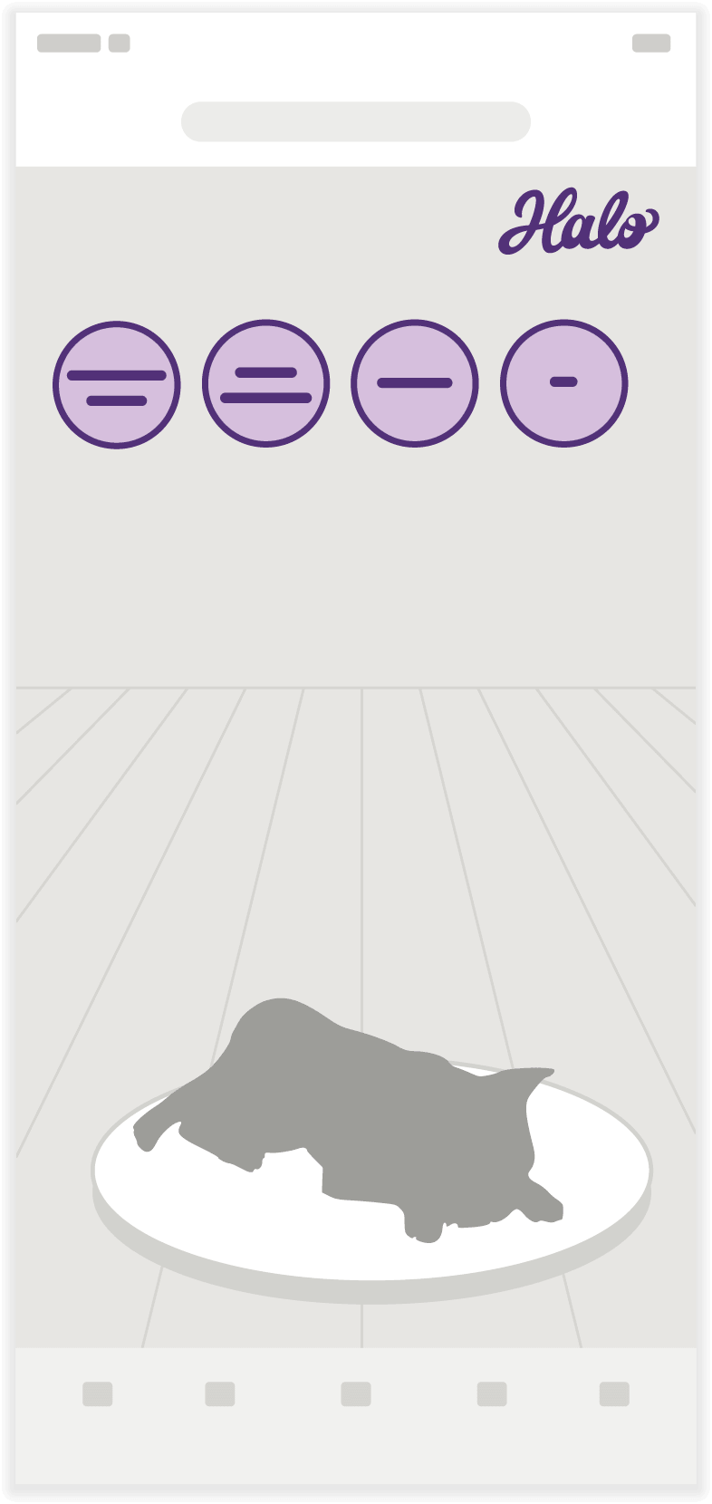 Halo Elevate wireframe – Main menu