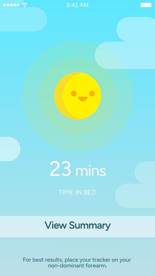 Fitbit app – Real-time: awake